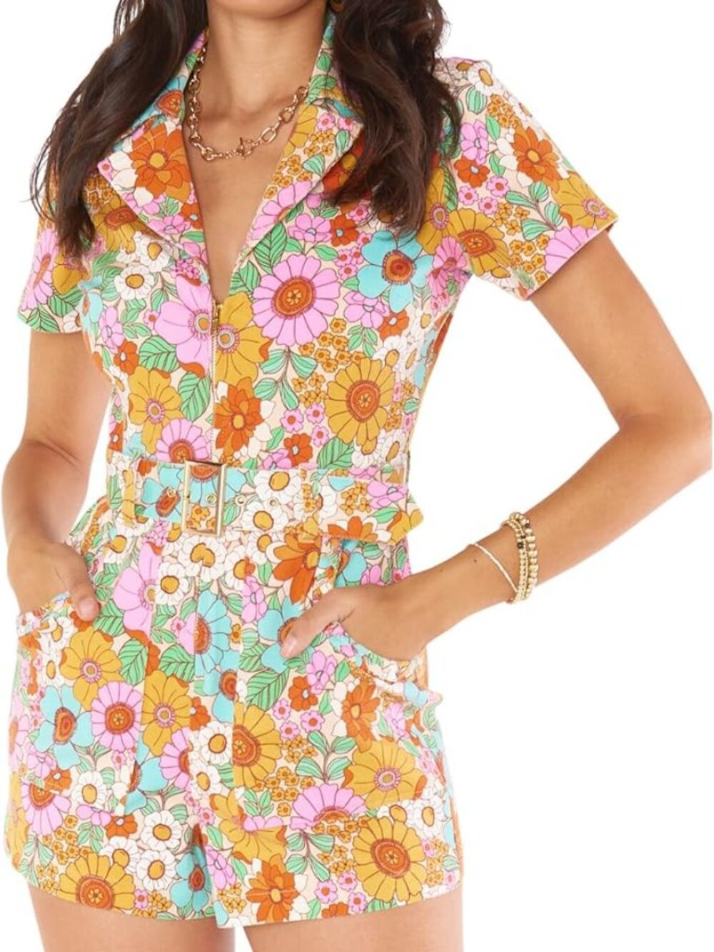 Show Me Your Mumu Outlaw Romper (in
